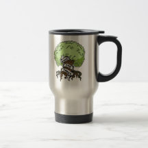 Sauvez les arbres tasse à café