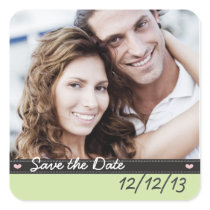 Sauvez les autocollants de date autocollants