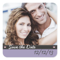 Sauvez les autocollants de date autocollants
