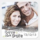 Sauvez les autocollants de date