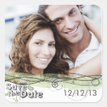 Sauvez les autocollants de date