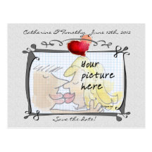 Sauvez les cartes postales faites sur commande de 