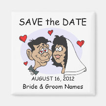Sauvez les couples de mariage d'aimant de date