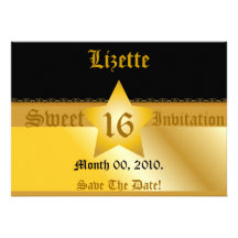 Sauvez l'invitation de sweet sixteen de date ! - C