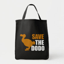 Sauvez l'oiseau de dronte ! sacs en toile