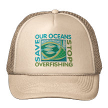 Sauvez nos océans - arrêtez les pêches excessives casquette