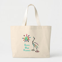 Sauvez notre planète sac
