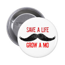 Sauvez une vie - élevez un MOIS - conscience de Ca Badge Avec Épingle