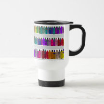 Savonnez l'arc-en-ciel de bouteille - pour les sal tasse à café
