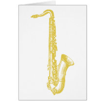 Saxo en laiton cartes