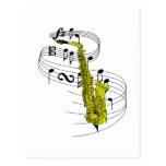 Saxophone Cartes Postales