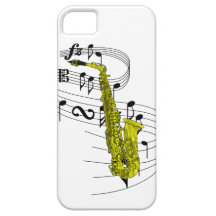 Saxophone Coques Case-Mate iPhone 5