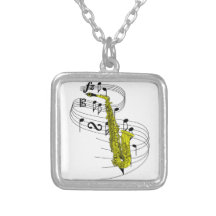 Saxophone Pendentif