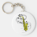 Saxophone Porte-clefs