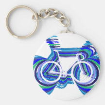 Sc de vélo de voie porte-clefs
