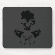 Scalawag et pistons croisés tapis de souris