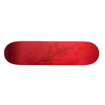 Scape rouge planche à roulette