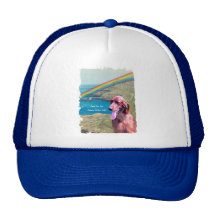 Scène côtière près de beau Cushendun Irlande Casquettes De Camionneur