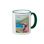 Scène côtière près de beau Cushendun Irlande Tasse