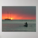 scène de bateau de paradis posters