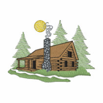 Scène de cabine polos brodés
