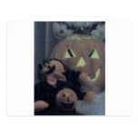 scène de Halloween Cartes Postales