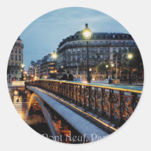 Scène de la Seine Autocollant