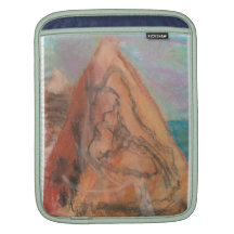 Scène de montagne dans les craies housses iPad