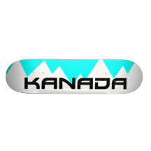 scène de montagne plateaux de skateboards