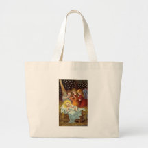 Scène de nativité de Noël Sacs Fourre-tout