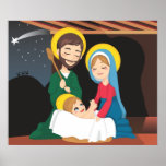 Scène de nativité posters
