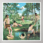 Scène d'été, 1869 posters