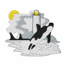 Scène d'orque polos brodés
