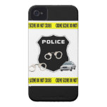 Scène du crime de police étui iPhone 4