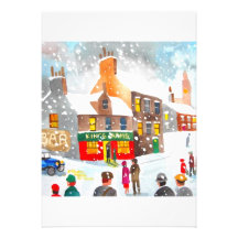 Scène G de peinture pour aquarelle Bruce de neige  Bristols