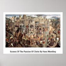 Scènes de la passion du Christ par Hans Memling Posters