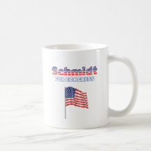Schmidt pour le drapeau américain patriotique du c tasse à café