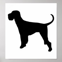 Schnauzer géant de chien posters