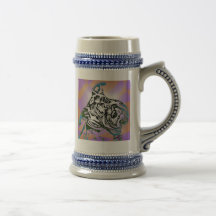 Schnauzer miniature tasse