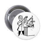Scientifique en produits chimiques de mélange de m badges avec agrafe