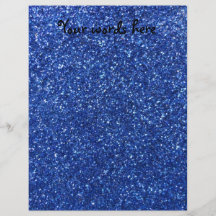Scintillement bleu prospectus en couleur