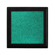 Scintillement vert boîte à babioles