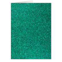 Scintillement vert cartes de vœux