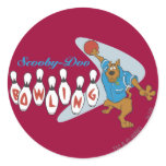 Scooby Doo "bowling " 1 autocollants