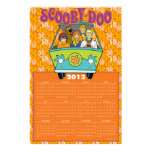 Scooby-Doo le calendrier de la machine 2012 de mys posters