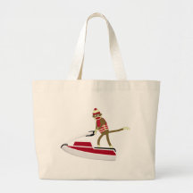 Scooter de mer de singe de chaussette sacs
