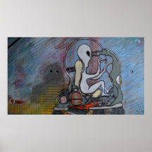 Scooter de Pooter Posters