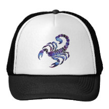 Scorpion céleste casquette