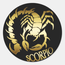 SCORPION D'OR ADHÉSIFS