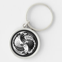 Scorpions de Yin Yang Porte-clef